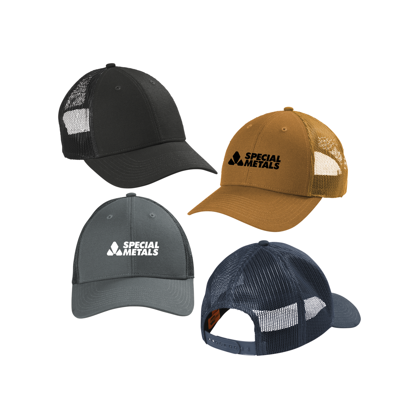 CornerStone® Canvas Mesh Back Cap (CS811)